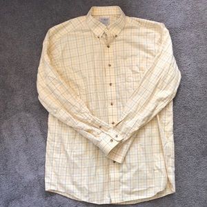 Men’s TALL long sleeve button up shirt